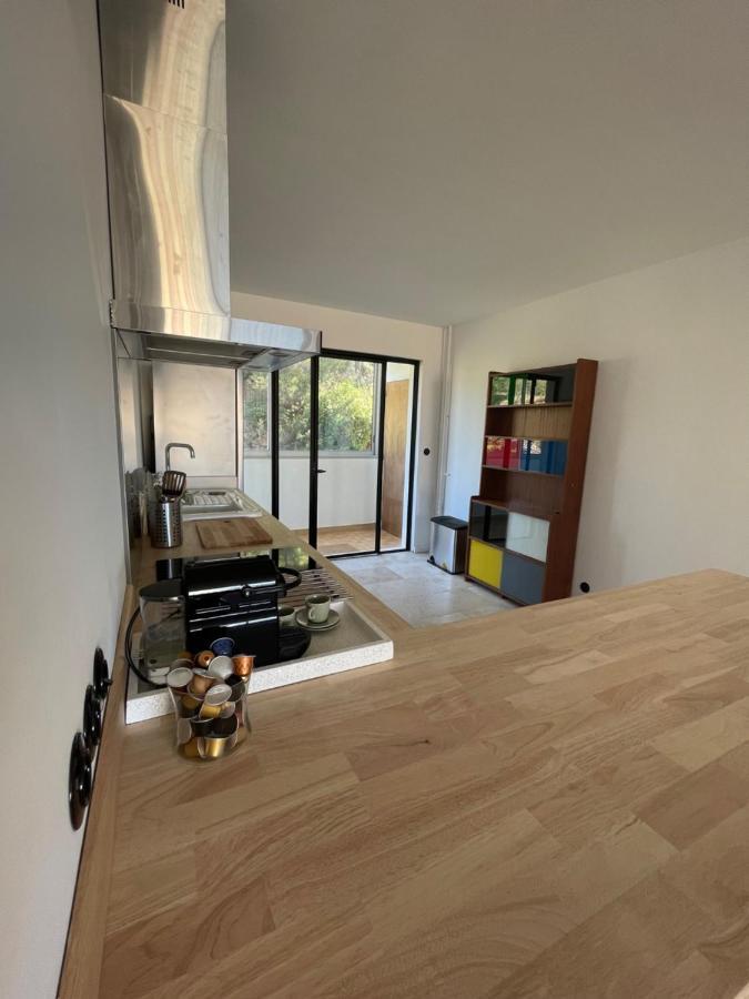 Design T3 Vue Mer Et Montagne 2 Chambres 3Mn De La Plage Fibre Clim Сен-Мандрие-сюр-Мер Экстерьер фото